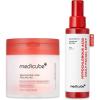 imagemedicube Swipe ampamp Spray Red duo for Troubled Skin Red Succinic Acid Panthenol Facial Peeling Pads and Power Soothing Spray