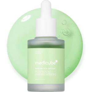 imageMedicube Exosome Cica Tea Tree Ampoule for Sensitive Skin with Centella Asiatica help reduce redness and breakouts Lowirritating Moisturizing ampamp Soothing Serum  Korean Skincare  30ml