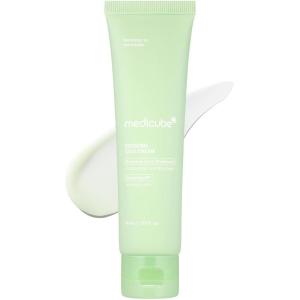 imageMedicube Exosome Cica Tea Tree Cream for Sensitive Skin with Centella Asiatica help reduce redness and breakouts  Lowirritating Moisturizing Daily Texture Care  Korean Skincare  17 fl oz