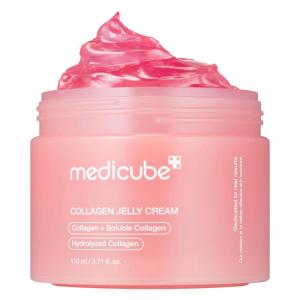 imagemedicube Collagen Jelly Cream Niacinamide ampamp FreezeDried Hydrolyzed CollagenBoosts skin barrier hydration ampamp gives 24h Glow ampamp Firmer looking skin  No artificial color Korean skincare 371 floz371 Fl Oz Pack of 1