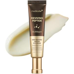 imagemedicube Deep Reviving Peptide Eye Serum 101 Fl Oz  Eye Treatment Serum with Quadruple Peptides Niacinamide and Squalane  Reduces Signs of Aging and Fine LinesReviving Peptide