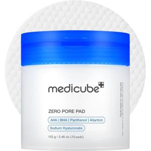 imagemedicube Exosome CICA Tea Tree Calming Toner Pads for Sensitive Skin with Centella Asiatica Help Reduce Redness ampamp breakouts Lowirritating ampamp Hydrating Daily Care Korean Skincare Vegan 100 PadsZero Pore Pads 20  70 Pads
