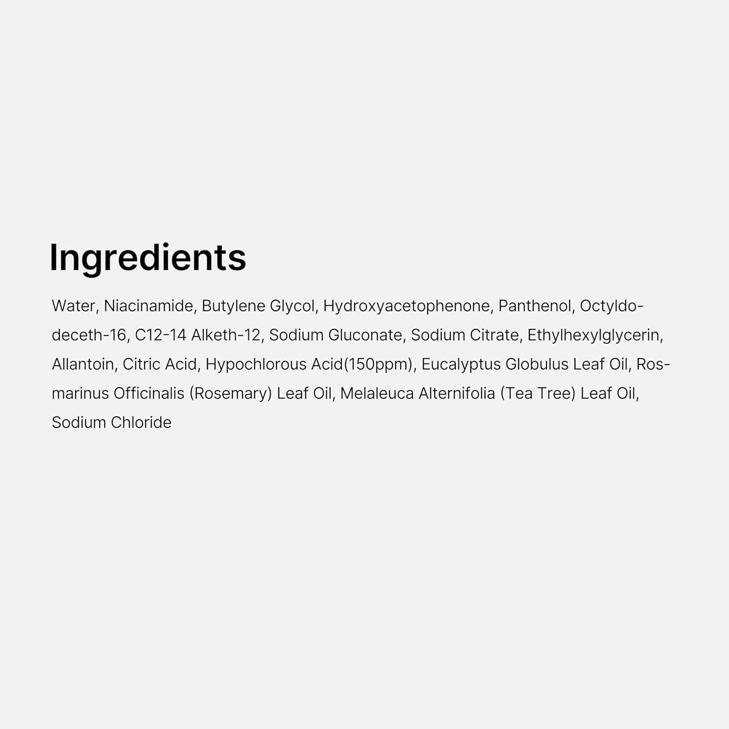 imagemedicube Power Soothing Spray  Hypochlorous Acid Spray For All Skin Types Delicate Skin  Daily Skin Solution ampamp PostSun Care  HOCI Facial Mist for Soothing ampamp Calming  Korean Skincare  422 floz