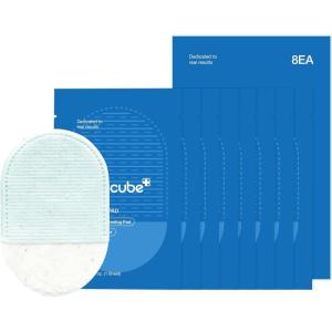 imageZero Pore Peeling Pads 8ea  Exfoliating Mitt for Face ampamp Body  DoubleSided Organic Cotton ampamp Microfiber Pads  Gentle Exfoliation for Smooth Clear Skin  Korean Skincare