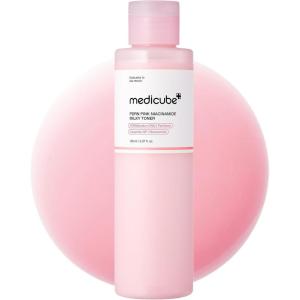 imagemedicube PDRN Pink Peptide Toner I Pink Glow Toner for Skin Boosting Soothing and Calming Uneven Skin Tone Rose PDRN ampamp Peptide ampamp Niacinamide Korean Skin Care 250ml  845 fl ozSalmon PDRN Milky