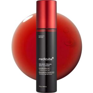imagemedicube Red Body Peeling Shot AHA  BHA Exfoliating Body Spray for SummerReady Smooth Skin Treats Strawberry Skin Bumps ampamp Breakouts 388 oz