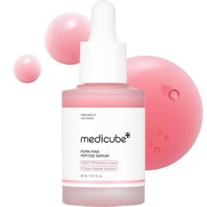 imagemedicube Salmon DNA PDRN Pink Peptide Serum Pink glow serum Peptide Niacinamide Hydrating ampamp Moisturizing ampamp Firming Uneven Skin Tone Korean Skincare  101 floz 101 floz Salmon DNA PDRNRose PDRN Vegan