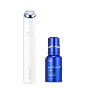 imagemedicube Smooth and Refined Skin Duo Mini Booster Pro White and Zero Exosome Shot 7500 PPM Spicule Facial Serum