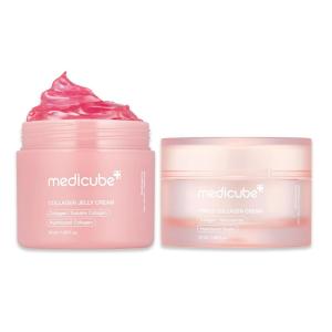imagemedicube Collagen Swirl Duo for Glowing FimerLooking Skin Collagen Jelly Cream 50ml and Triple Collagen Cream  Niacinamide Hyaluronic Acid for Improving Skins Moisture Barrier  Korean Skin Care