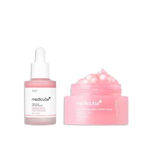 imagemedicube Overnight Renewal Salmon PDRN Duo Salmon DNA PDRN Pink Peptide Serum and Salmon DNA PDRN Pink Collagen Capsule Cream