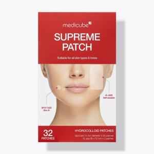 imagemedicube Supreme Patch  Extract impurities and relieve bumps with Hydrocolloid Pimple Patch 2 sizes  6hour repair patch with Salicylic Acid Niacinamide ampamp Cica  Korean skincare 32ea
