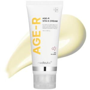 imageMedicube AgeR VITA K Cream for Skin Care Devices  Elastisty Boost for Stretched Skin  Special Ingredients Targeting Redness  Hypoallergenic  Korean Skin Care