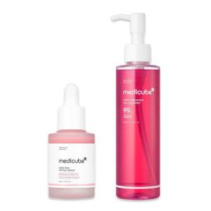 imagePDRN Cleanse and Prep Duo Salmon DNA PDRN Pink Peptide Serum and PDRN Jelly to Foam Cleanser  Pink Duo for Cleansing and Glass Glow Skin  Korean Skin Care