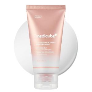 imagemedicube Collagen Glazed Milky Glow Daytime Wrapping Mask  Quick ampamp EasytoPeel Mask for Radiance Hydration ampamp Smooth Texture  Glutathione Niacinamide 130Da Collagen for Plumped Glass Glow SkinCollagen Milky Glazed