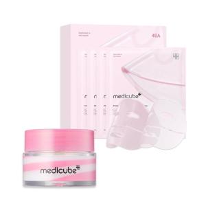 imagemedicube PDRN Overnight Facial and Lip Nourish Duo PDRN Lip Sleeping Mask Glow Balm and Salmon DNA PDRN Pink Collagen Jelly Gel Mask  Overnight Care for Glow and Nourishment  Stocking Stuffers