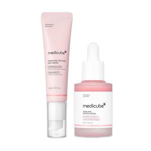 image:imagemedicube PDRN Peptide Serum Duo for Face amp Eye PDRN Peptide Eye Serum and Salmon DNA Facial Serum for Radiant Plump Skin  Korean Skincare