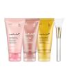 image:imagemedicube Korean Overnight Glow Mask Trio PDRN Caffeine amp Collagen amp Kojic Acid Turmeric 20 Overnight Wrapping Peel Off Facial Mask and Jelly Brush