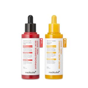 image:imagemedicube Dual Peel Shot Exfoliating Duo Hypochlorous Acid and Turmeric Facial Peel Shots  Targeted Pore Excess Sebum amp Texture Care  Soothing amp Calming with HOCI amp Turmeric  Hydrating Glow Care
