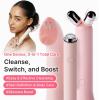 image:imagemedicube AllinOne Skin Booster Device amp Skincare Set Mini Booster Pro Plus Full Set Beige PDRN Peptide Serum and PDRN Booster Gel  3in1 Korean Facial Device for Cleansing Firming Hydrating