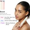 image:imagemedicube Mini Booster Pro Plus  Facial Device for Radiant Calming and BouncyLooking Skin  Red Blue Purple 3Mode  Portable Korean Skincare Device At Home Care  PinkBeige