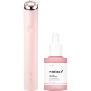 image:imagemedicube Glass Glow Booster Device Duo  3Mode Facial Device for Radiant Calming and BouncyLooking Skin  Salmon DNA PDRN Peptides amp Niacinamide for Hydration amp FirmLooking Skin Pink