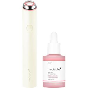 image:imagemedicube Glass Glow Booster Device Duo  3Mode Facial Device for Radiant Calming and BouncyLooking Skin  Salmon DNA PDRN Peptides amp Niacinamide for Hydration amp FirmLooking Skin Beige