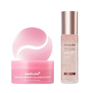 image:imagemedicube PDRN Jelly Quick Glow Duo PDRN Caffeine Collagen Eye Patches and Jelly Mist Serum  Hydrogel Eye Patches amp Dual Glow Jelly Mist Serum  Refresh Hydrate amp Boost Radiance  Korean Skincare