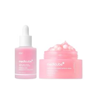 image:imagemedicube PDRN Fresh Prep amp Capsule Glow Duo UltraLight Salmon PDRN Serum and Pink Capsule Cream  Hydration Prep amp Moisture Seal with Salmon DNA