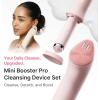 image:imagemedicube Mini Booster Pro Plus Cleansing Duo Set Mini Booster Pro Cleansing Device Beige and PDRN Capsule Foam Cleanser  Pore Makeup Excess Sebum Care  Deep Cleansing Routine Korean Skincare