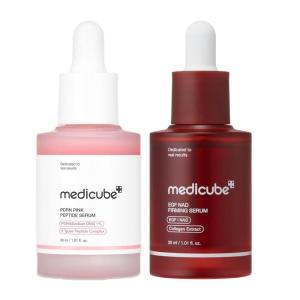image:imagemedicube Firming amp AntiAging Serum Duo PDRN and NAD EGF Serum  Pink Glow Serum with Peptides PDRN and NAD EGF Collagen for Wrinkle Appearance Elasticity  Korean Skincare Mothers day