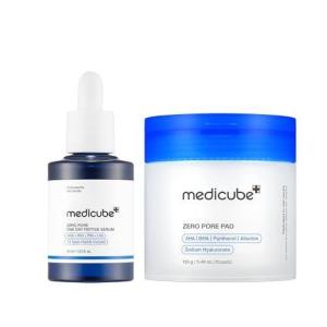 image:imagemedicube Daily Zero Pore Reset Duo Zero Pore 10 Peptide Serum and Zero Pore Pads 20  Korean Skincare Skincare Routine Skincare Set