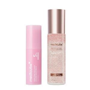 image:imagemedicube PDRN OntheGo Glow Duo PDRN Collagen Volume Multi Balm and Jelly Mist Serum  Volufiline NAD Collagen for Glass Glow Firming amp TouchUp Care Anytime Anywhere  Gifts for Women Skincare