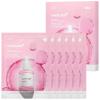 image:imagemedicube PDRN Pink Peptide Ampoule Mask 6EA  Signature Salmon PDRN Serum Infused Secondskin Fit Sheet  Uneven Skin Tone Care for Glow amp Hydration  Korean Skincare 23ml x 6ea6 Count Pack of 1