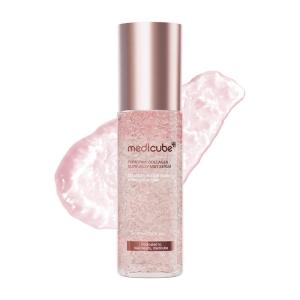 image:imagemedicube Jelly Mist Serum with Pink PDRN Collagen  DualTexture Glow Spray with Niacinamide Glutathione Ceramide Hyaluronic Acid  for Hydration Radiance PlumpLooking Skin  202 floz